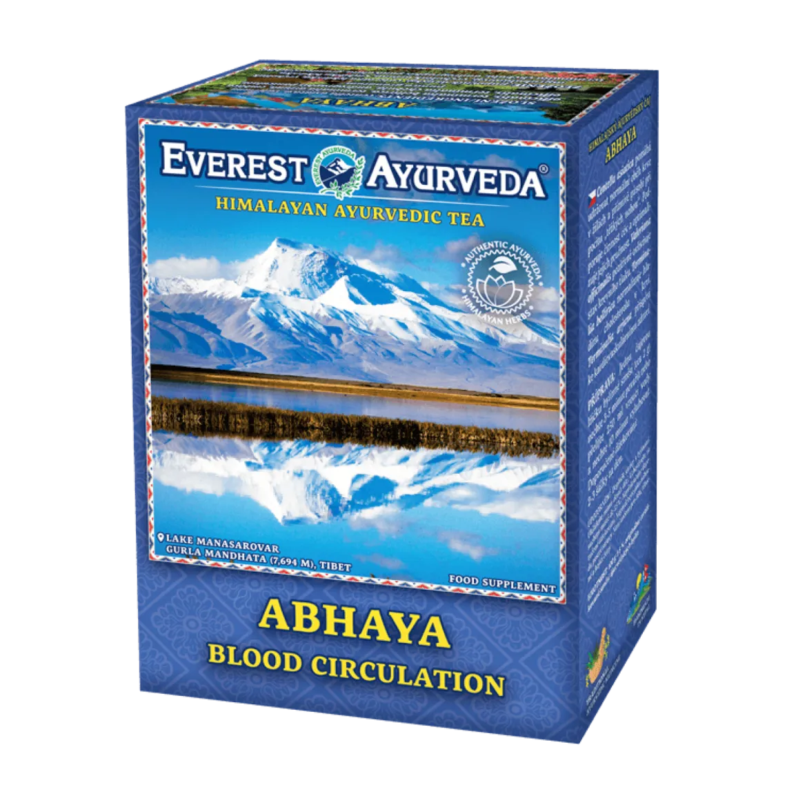 Abhaya Herbatka na Krążenie krwi i elastyczność naczyń krwionośnych100g Everest Ayurveda