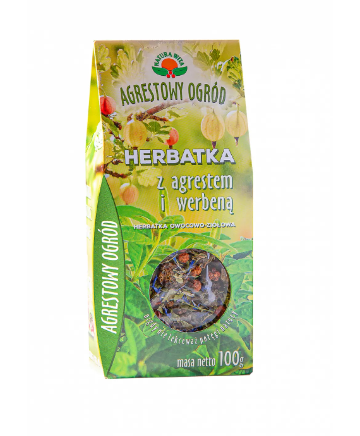Agrestowy Ogród Herbatka Agrest i Werbena 100g Natura Wita