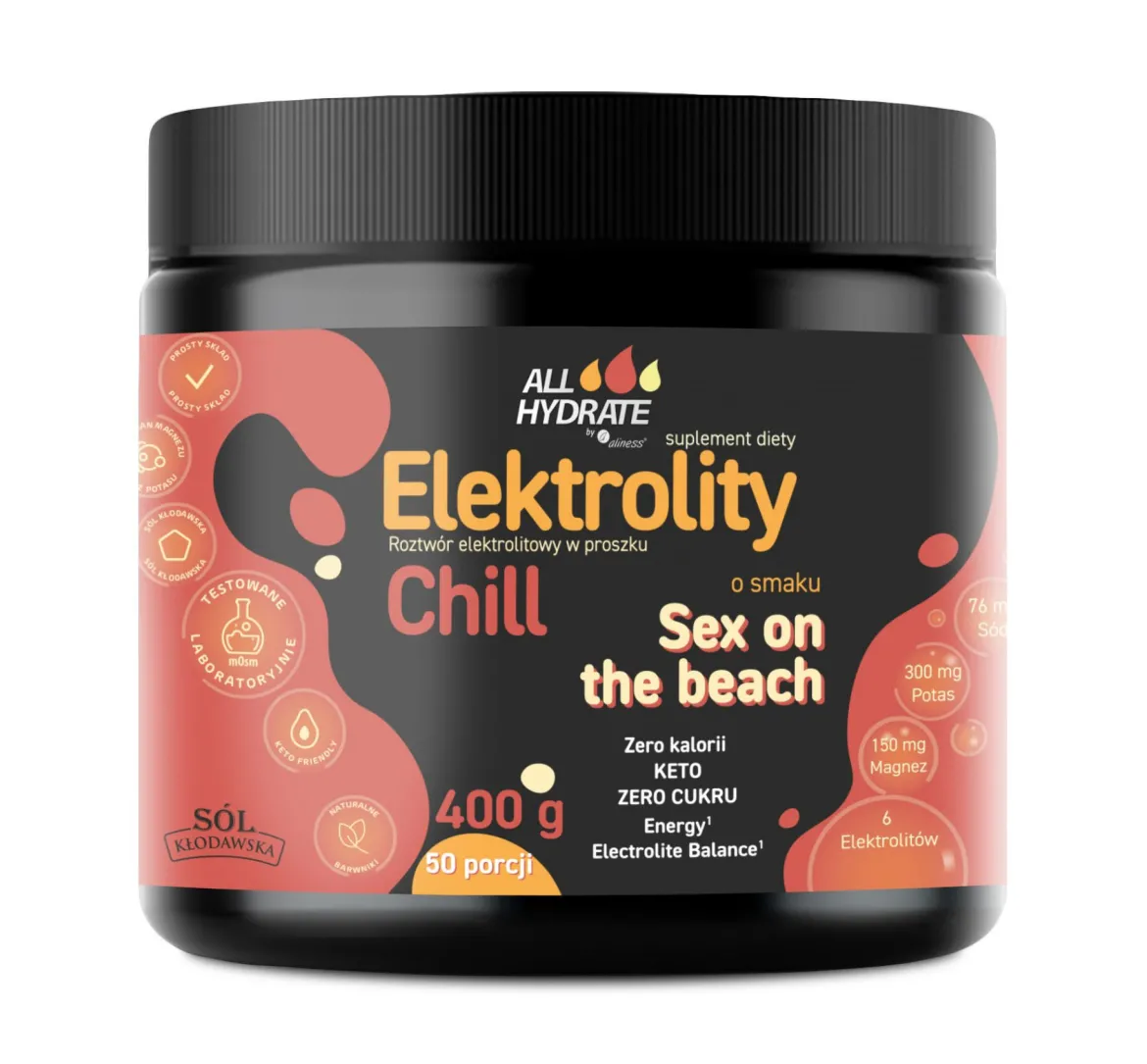 ALLHydrate Chill w proszku o smaku Sex on the beach 400g Aliness