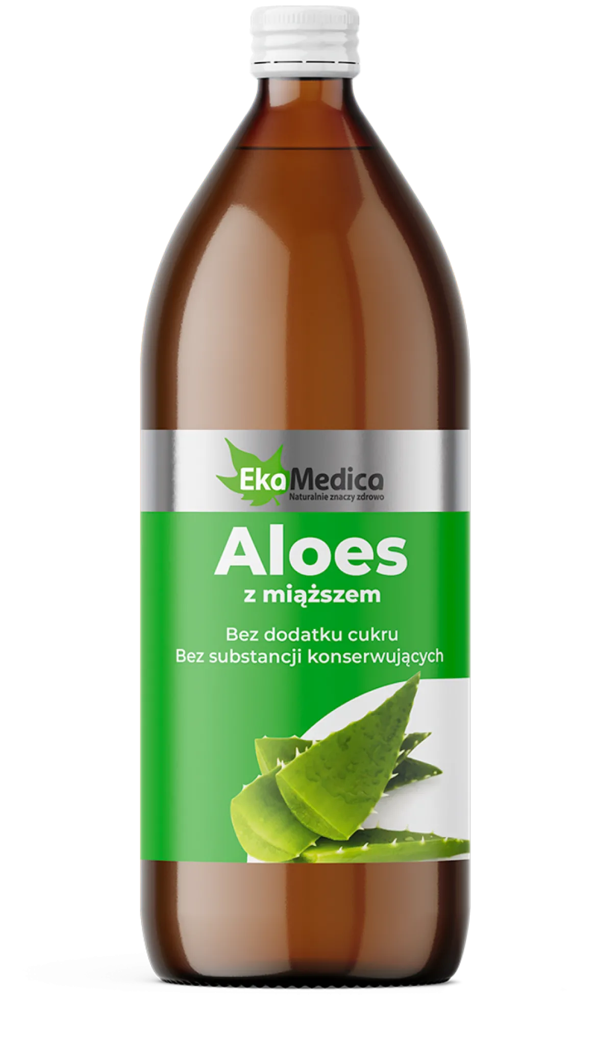 Aloes z miąższem 1000ml EkaMedica