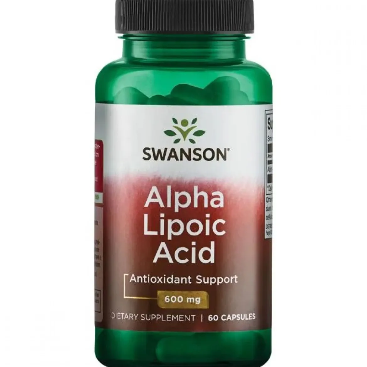 Alpha Lipoic Acid (ALA) 600mg 60kaps Swanson