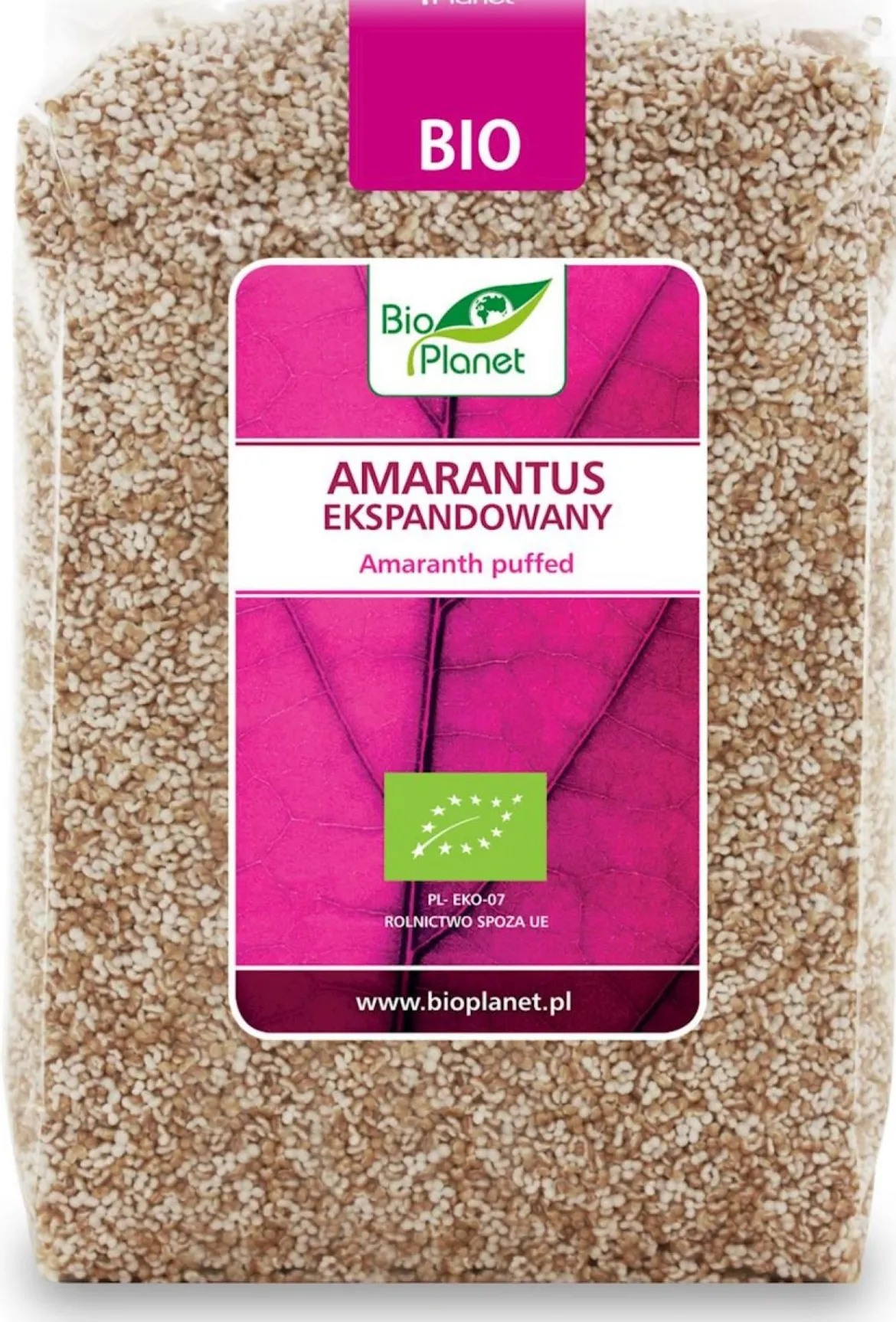 Amarantus Ekspandowany BIO 150g Bio Planet