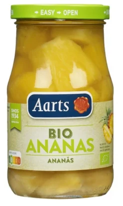 Ananas kawałki w syropie BIO 350g Aarts