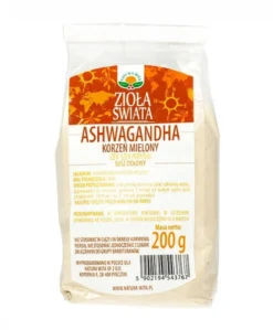 Ashwagandha Korzeń Mielony 200g Natura Wita