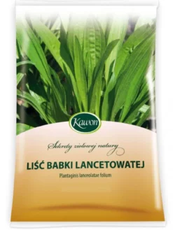 Babka lancetowata liść środek spożywczy 50g Kawon