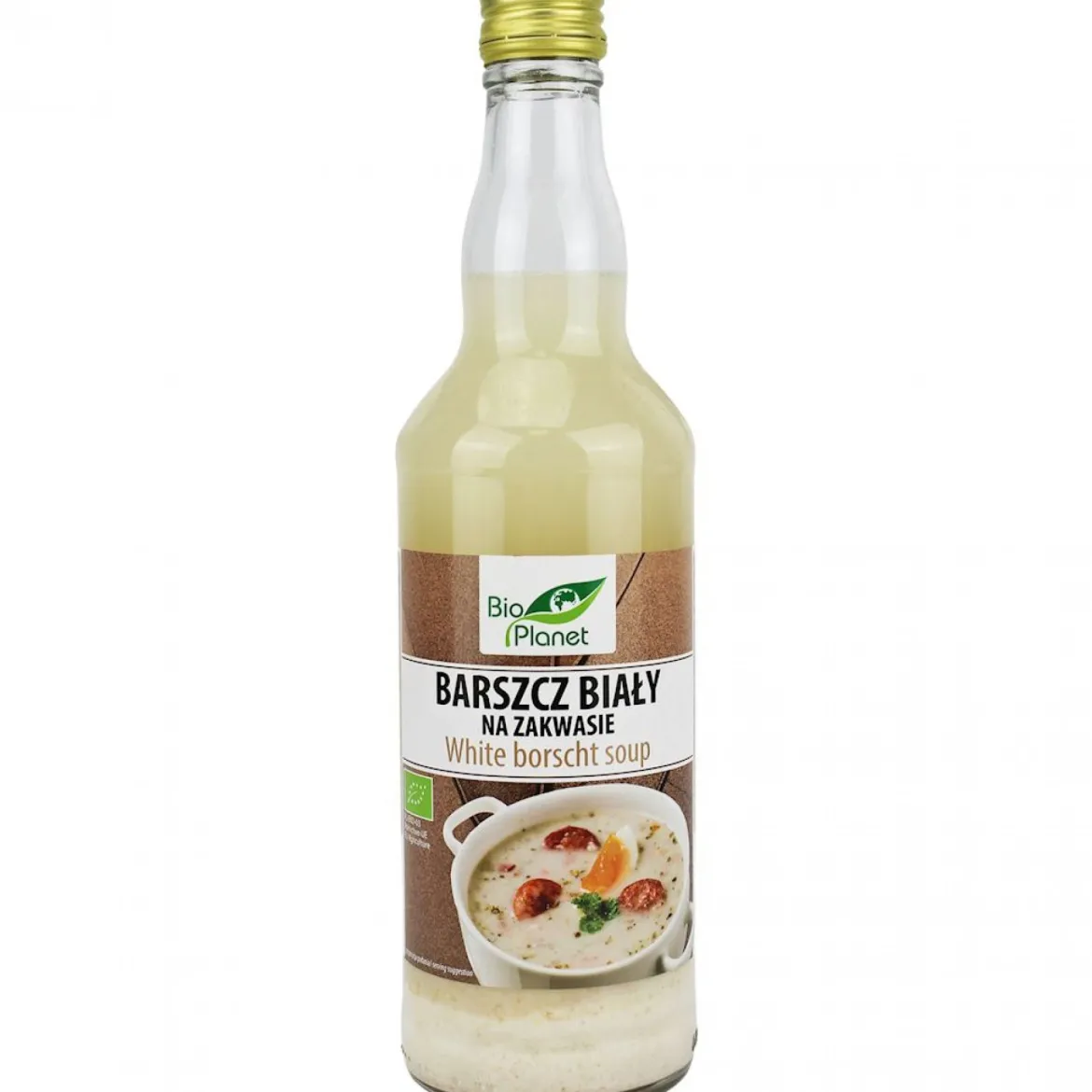 Barszcz Biały na Zakwasie Niepasteryzowany BIO 500ml Bio Planet
