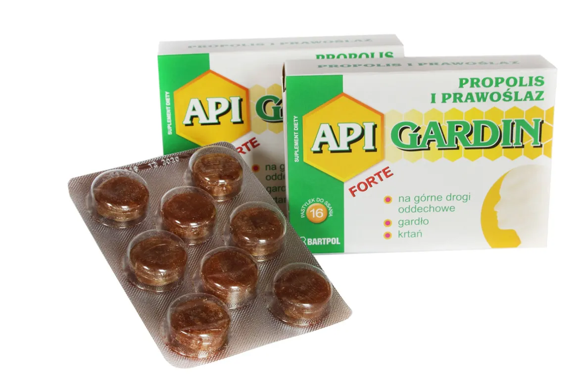 Bartpol Api Gardin propolis i prawoślaz 16tabl.