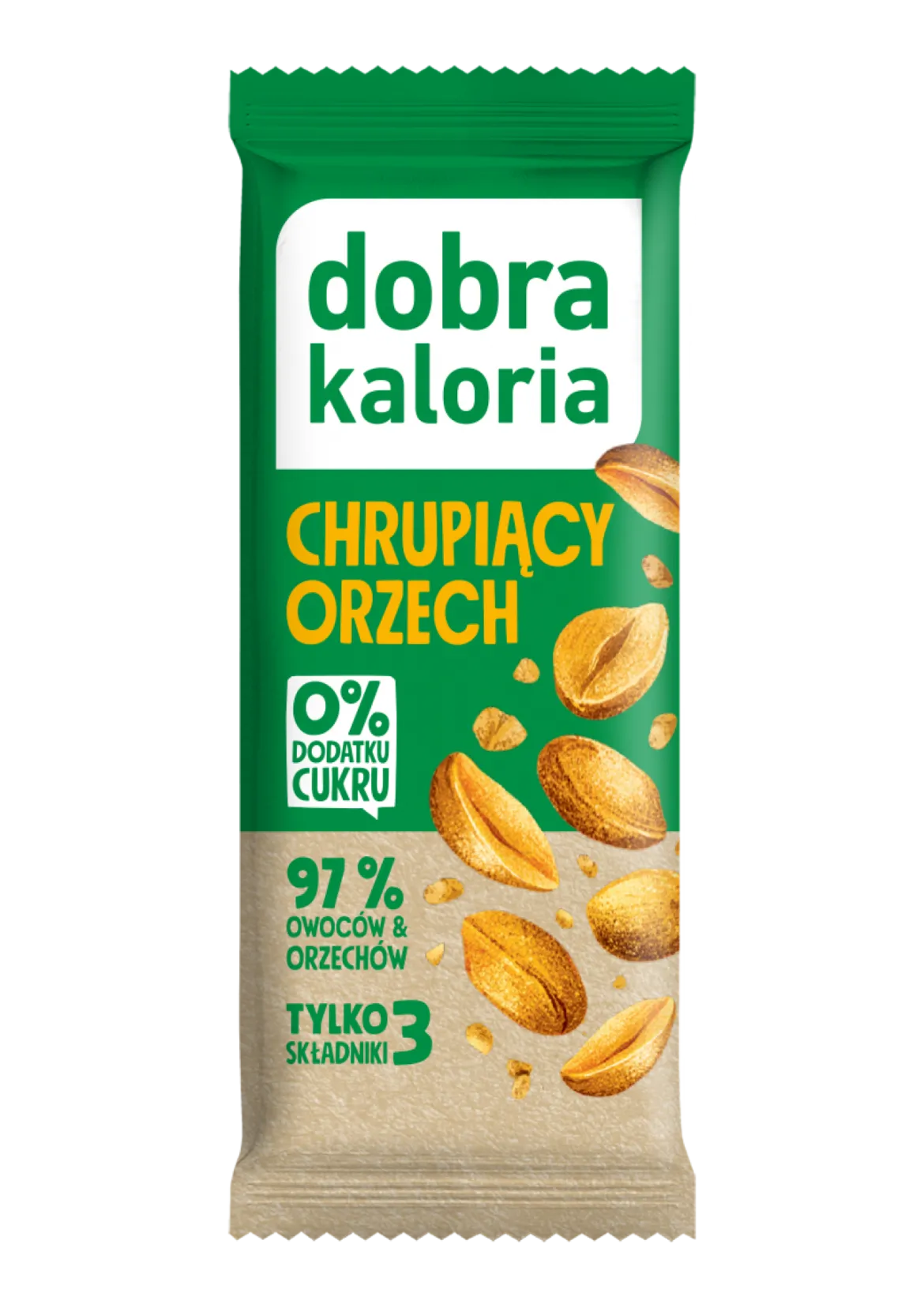 Baton Chrupiący orzech 35g Dobra Kaloria