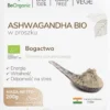 BeOrganic Ashwagandha BIO w proszku 200g Aliness