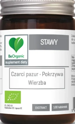 BeOrganic Stawy BIO 400mg 100 tabletek Aliness