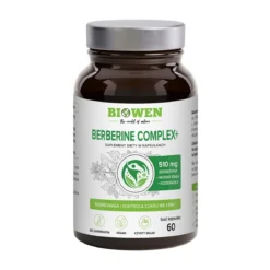 Berberine Complex+ 510 mg 60 kapsułek Biowen
