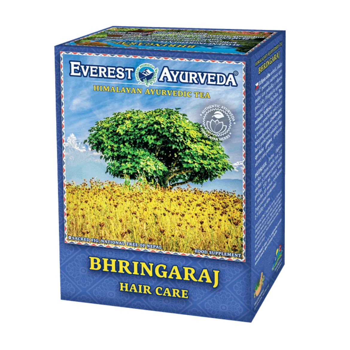 Bhringaraj Herbatka na Wzrost włosów 100g Everest Ayurveda