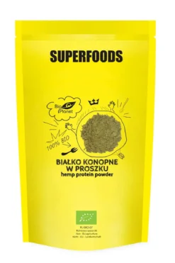 Białko konopne w proszku BIO 500g Bio Planet