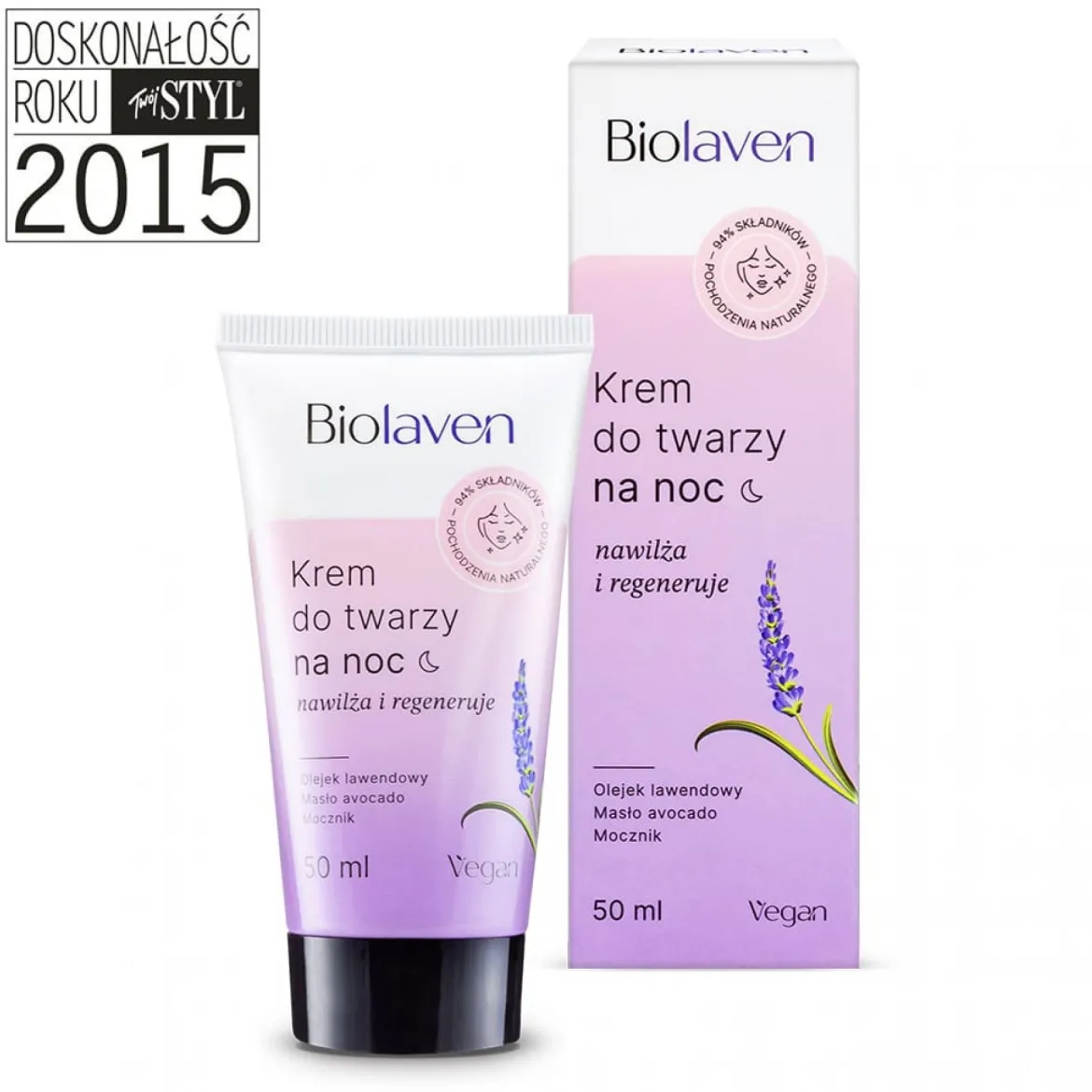 Biolaven Krem do twarzy na noc 50ml Sylveco