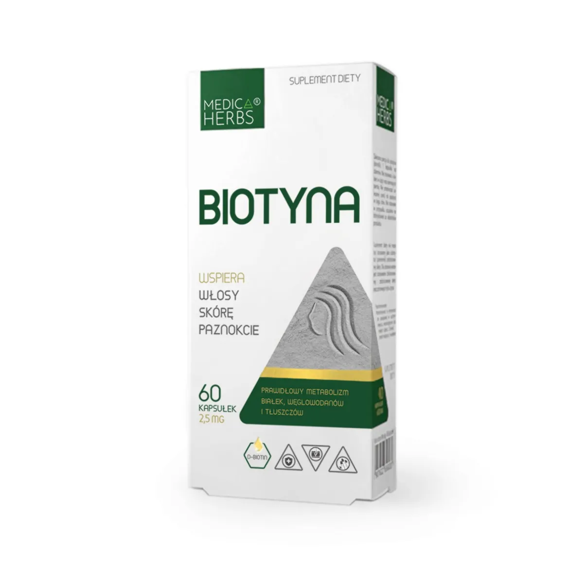 Biotyna 60 kaps. Medica Herbs
