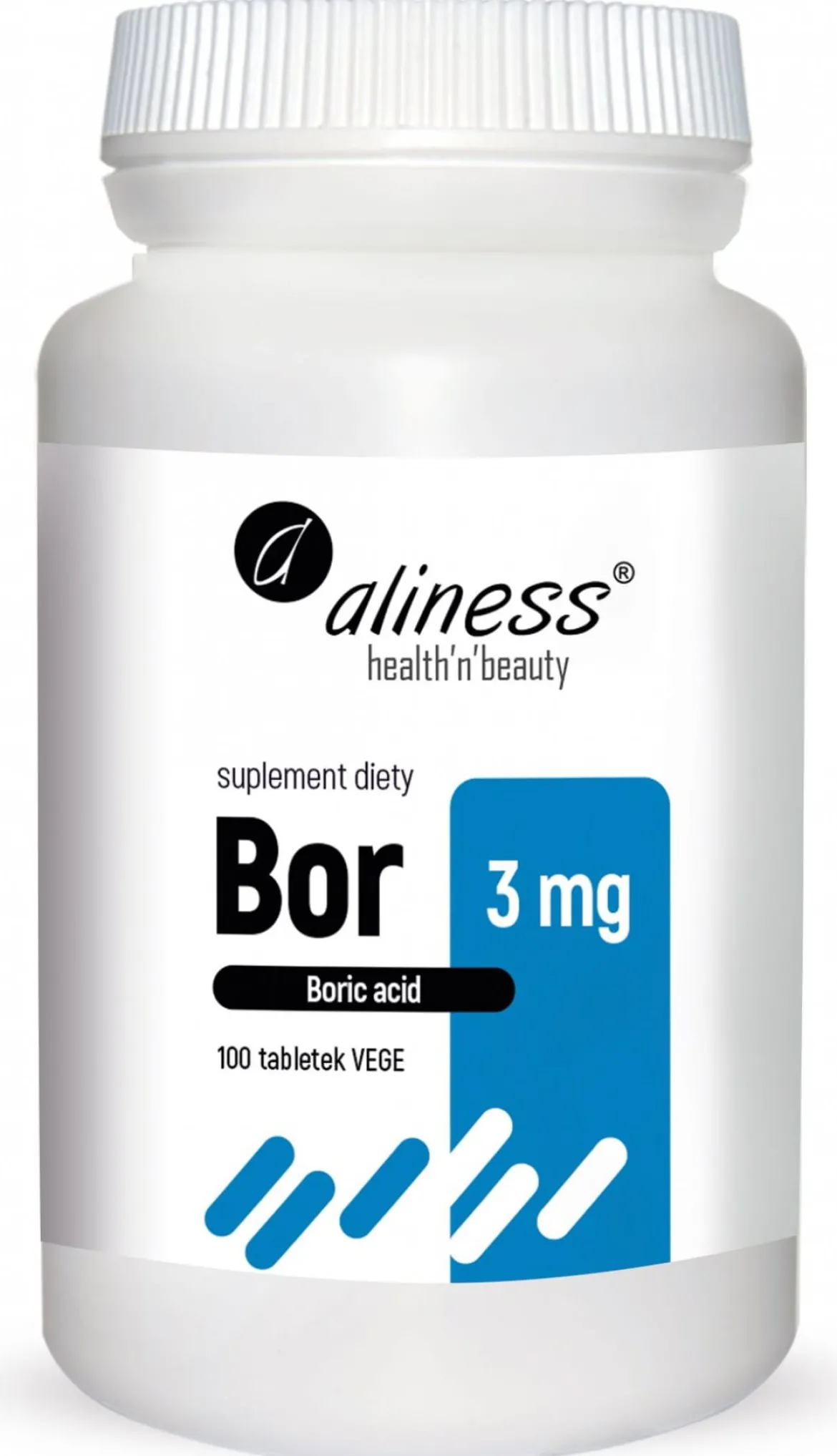 Bor 3mg 100 tabletek Aliness