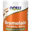 Bromelaina 500mg 60 kapsułek Now Foods