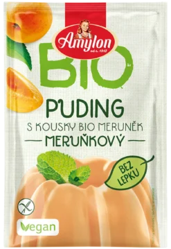 Budyń Morelowy Bezglutenowy BIO 40g Amylon