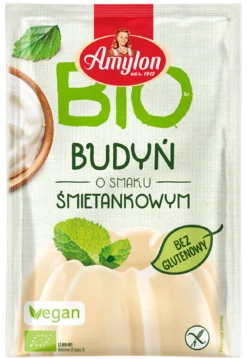 Budyń o Smaku Śmietankowym Bezglutenowy BIO 40g Amylon