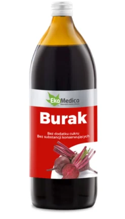 Burak zakwaszony 1000ml EkaMedica