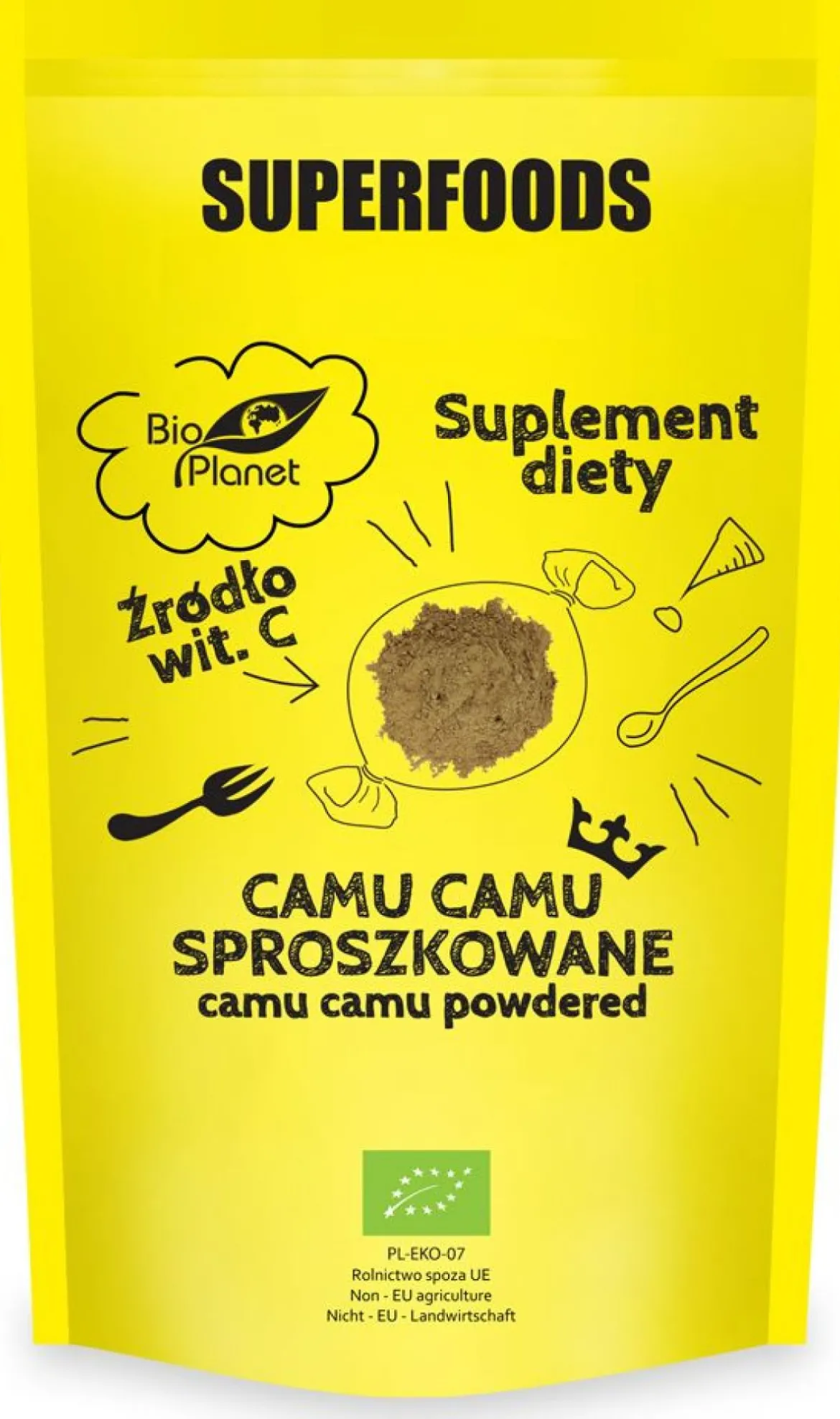 Camu Camu sproszkowane BIO 150g Bio Planet