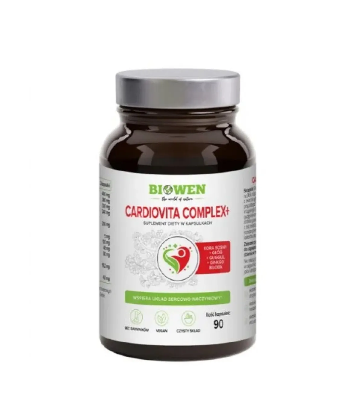 Cardiovita Complex + 90 kapsułek Biowen