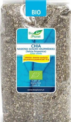 Chia - Nasiona Szałwii Hiszpańskiej BIO 1kg Bio Planet
