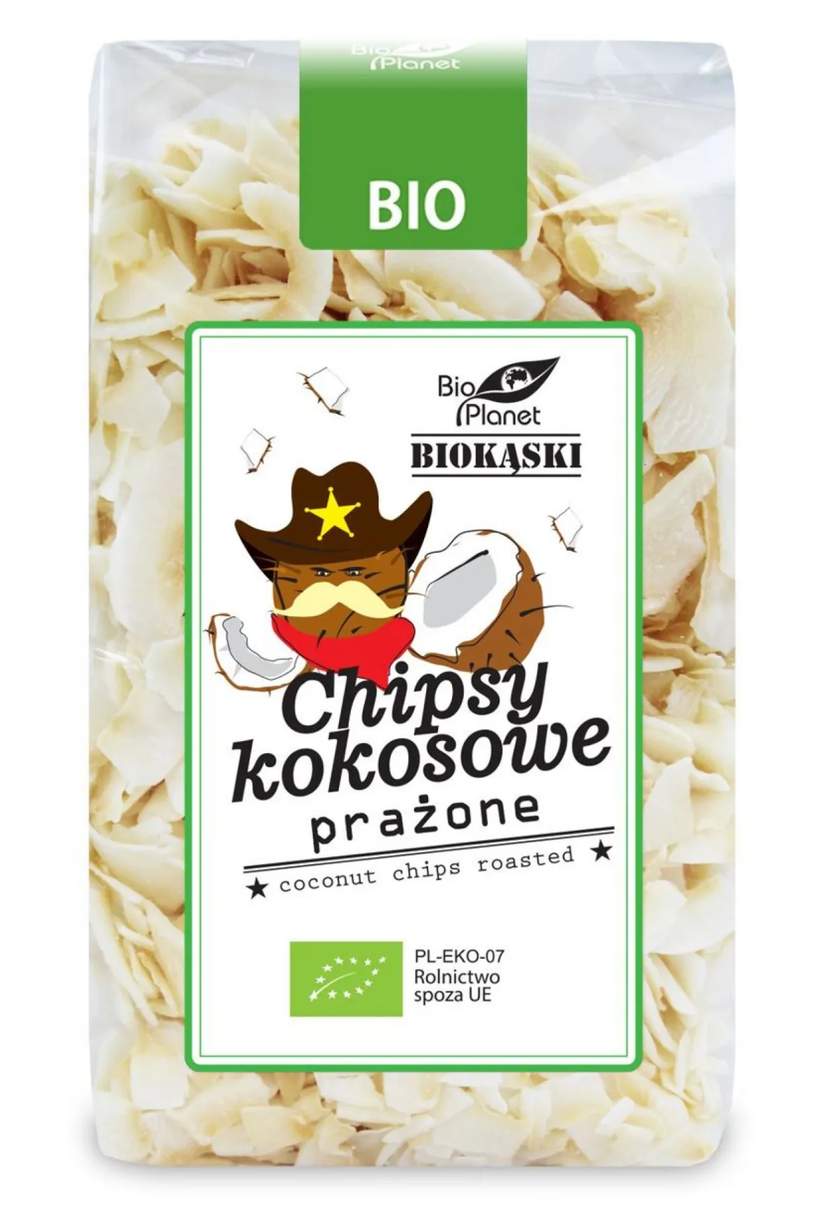Chipsy Kokosowe Prażone BIO 150g Bio Planet