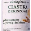 Ciastka Orkiszowe Pełnoziarniste z Cytryną i Imbirem BIO 250g EkoWital