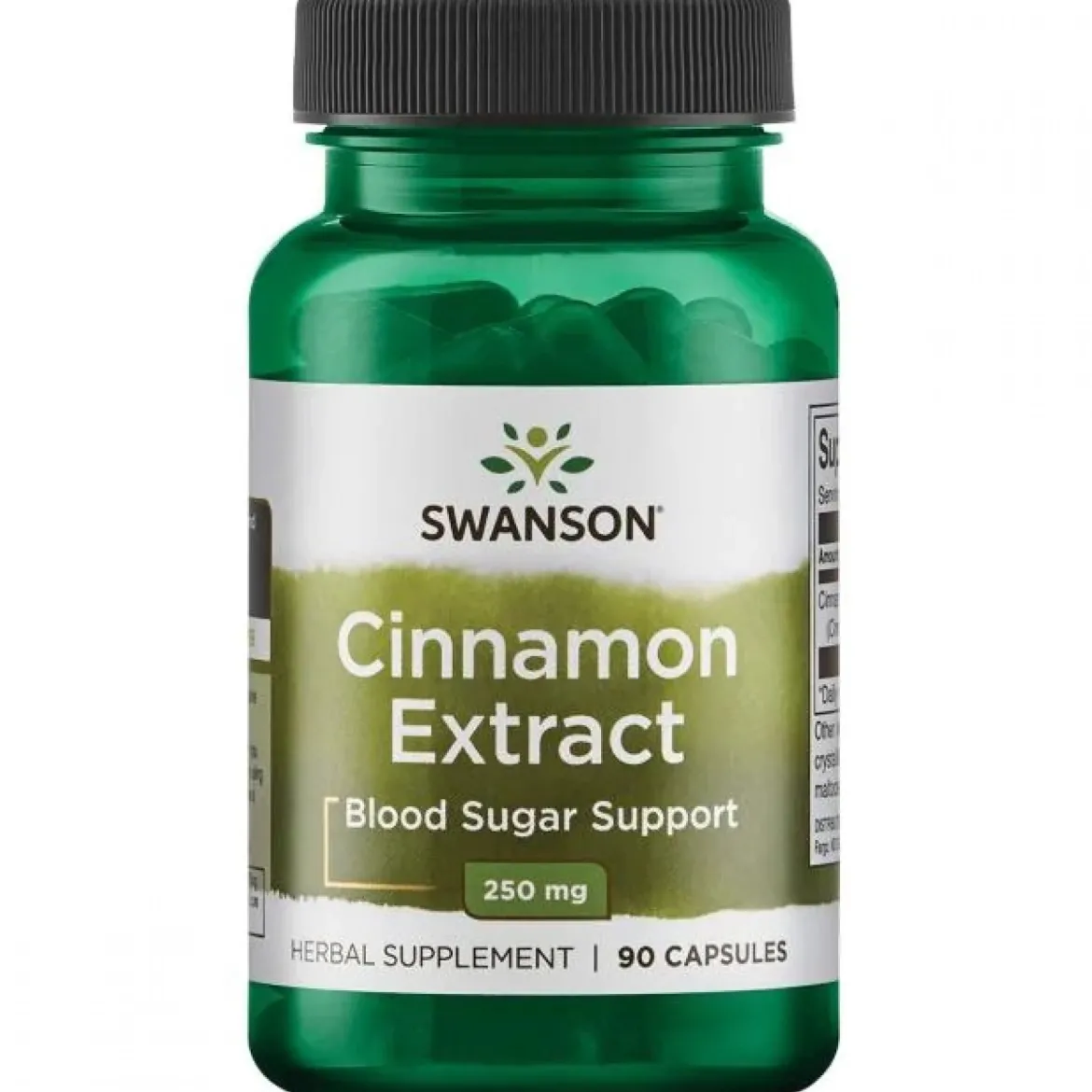 Cinnamon Extract/Cynamon 250mg 90kaps Swanson