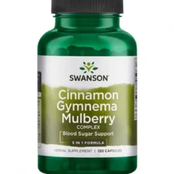 Cinnamon Gymnema Mulberry 120kaps Swanson