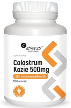 Colostrum kozie 100 kaps. Aliness
