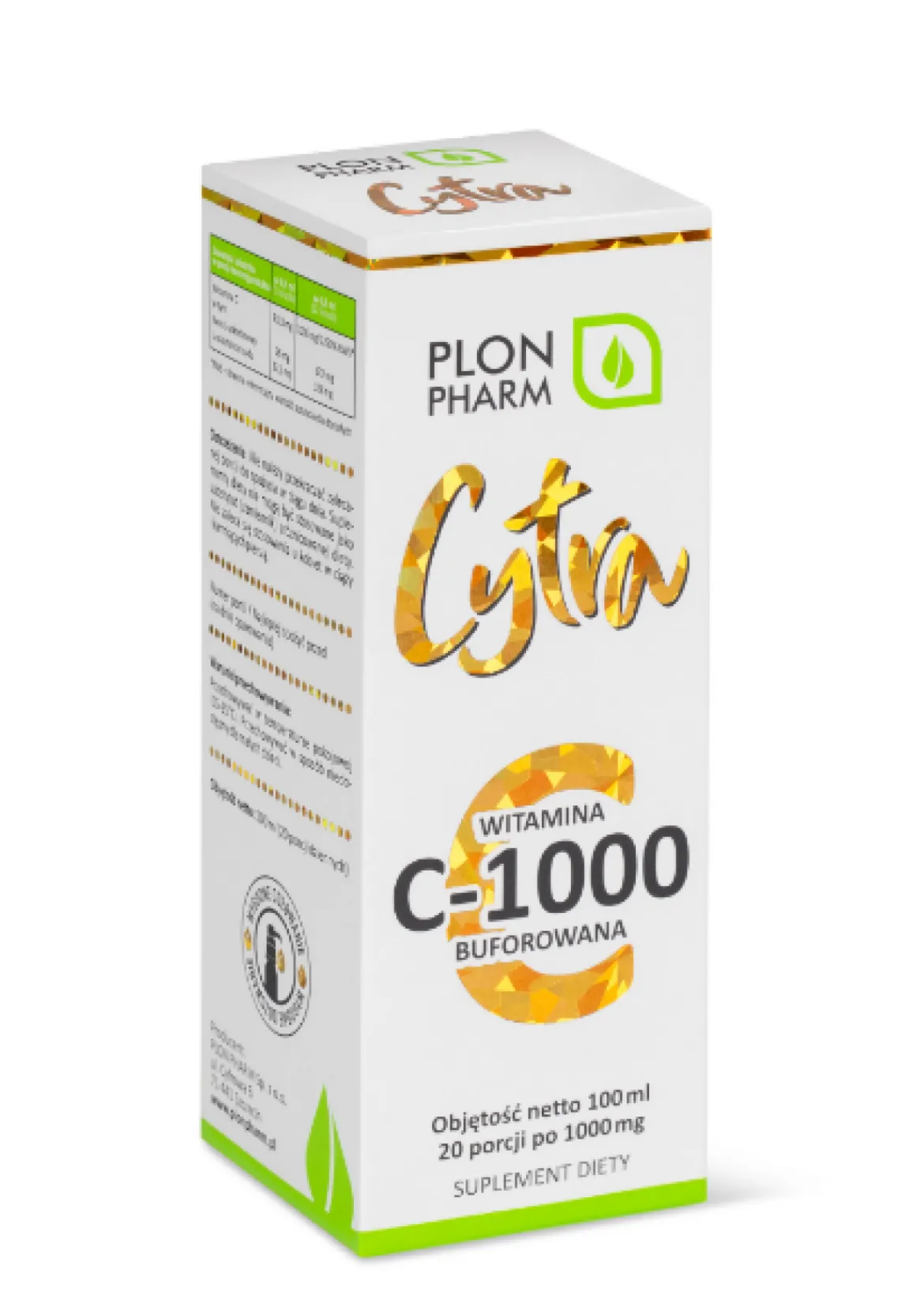 Cytra 1000mg 100ml Plon Pharm