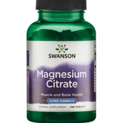 Cytrynian Magnezu 225mg 240tabl Swanson