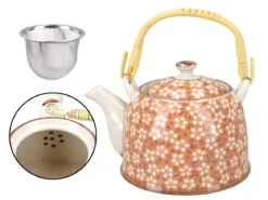Czajnik ceramiczny z zaparzaczem 900ml