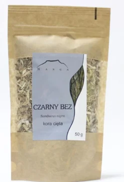 Czarny bez kora cięta 50g Nanga