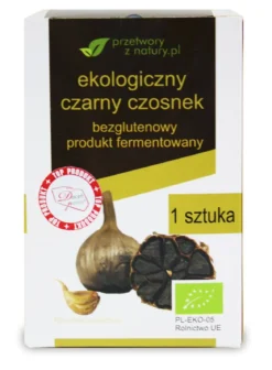Czarny Czosnek Bio (1 Sztuka) Przetwory z Natury