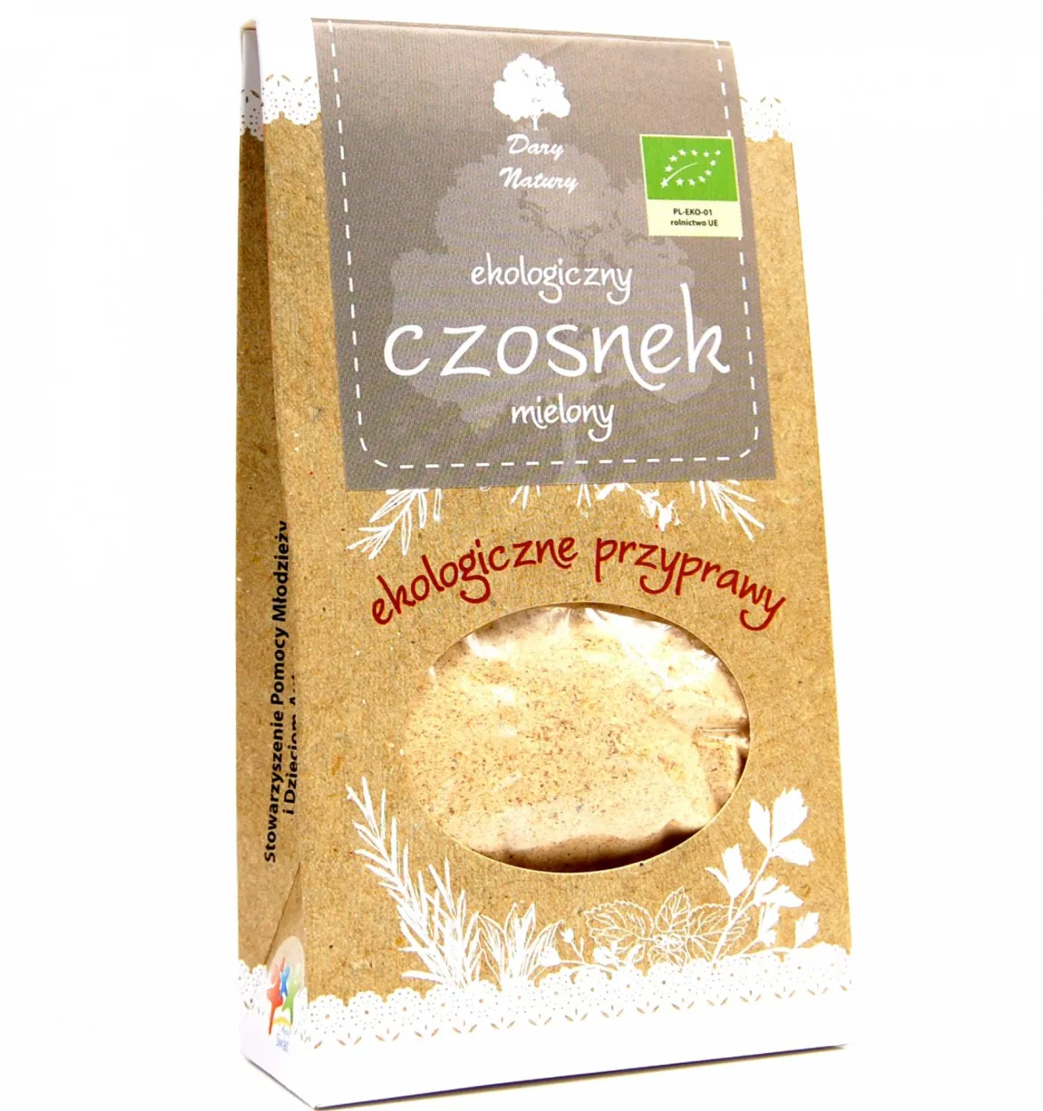 Czosnek mielony EKO 50g Dary Natury