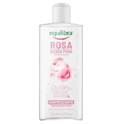Czysta Woda Różana Orzeźwiająca 200ml Equilibra Rosa