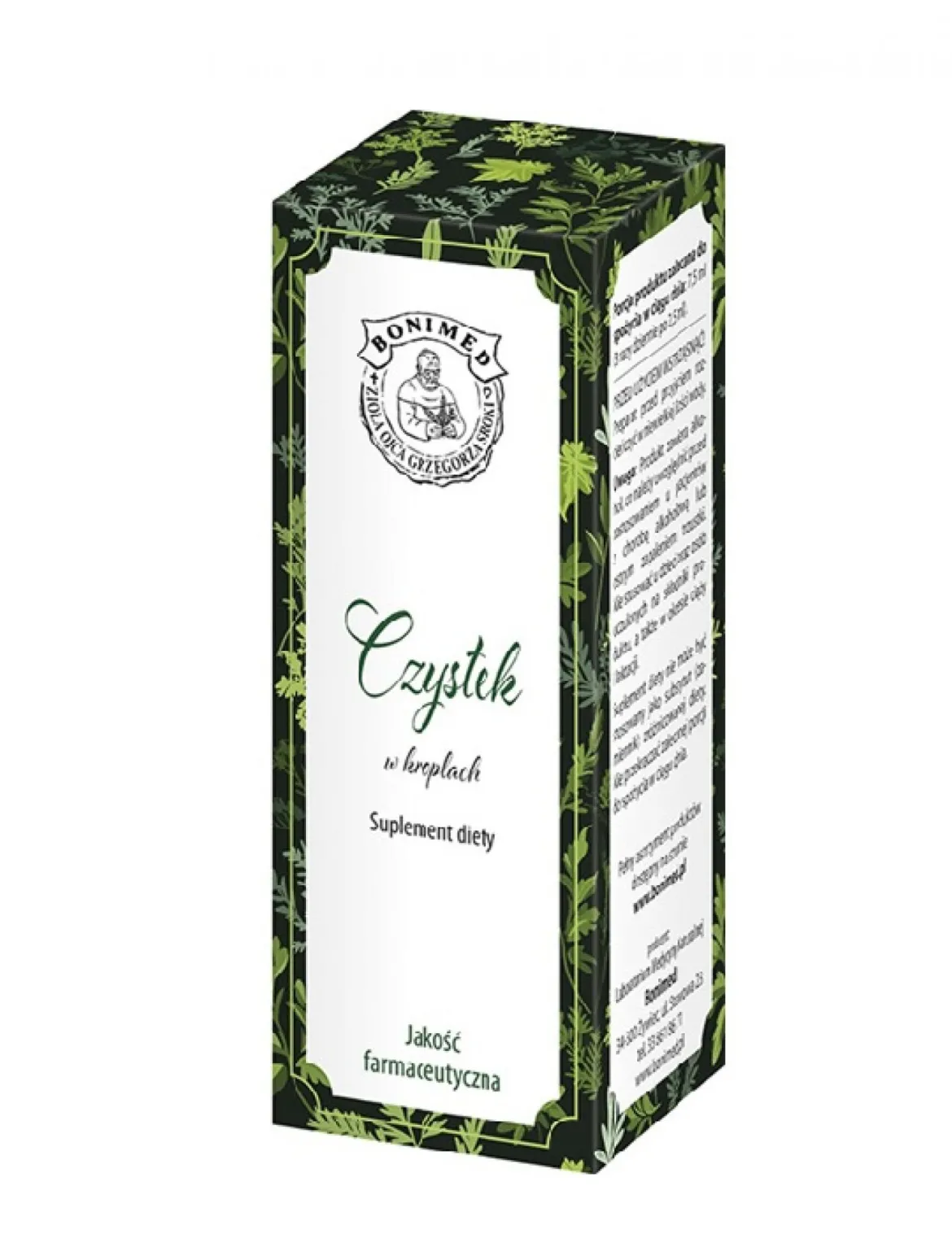 Czystek w kroplach 100ml Bonimed