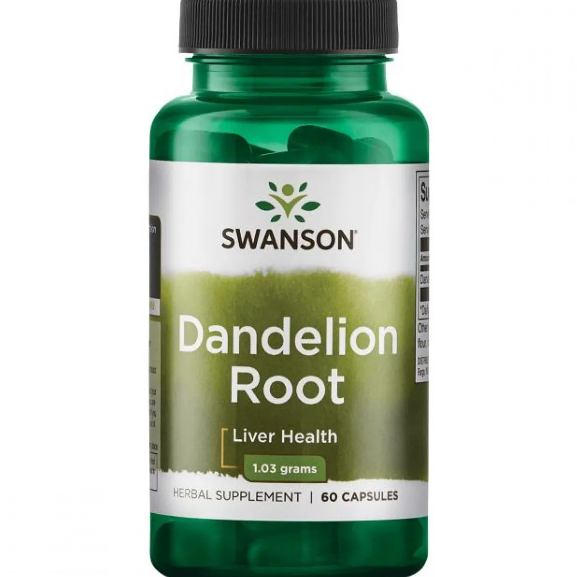 Dandelion Root (Mniszek Lekarski) 515mg 60kaps Swanson