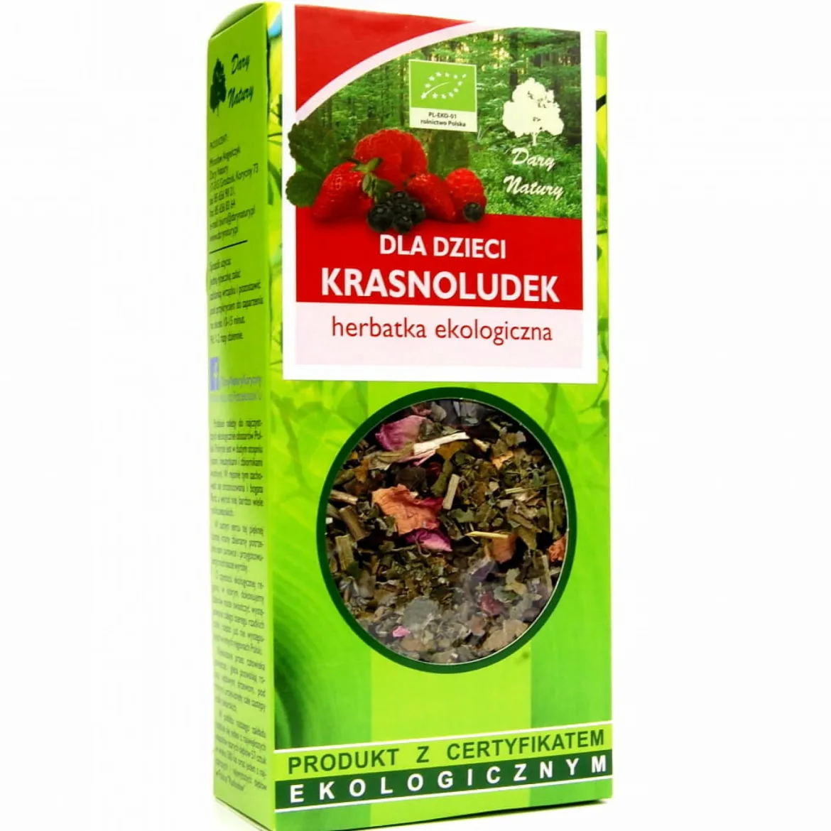 Dla dzieci Krasnoludek EKO 50g Dary Natury
