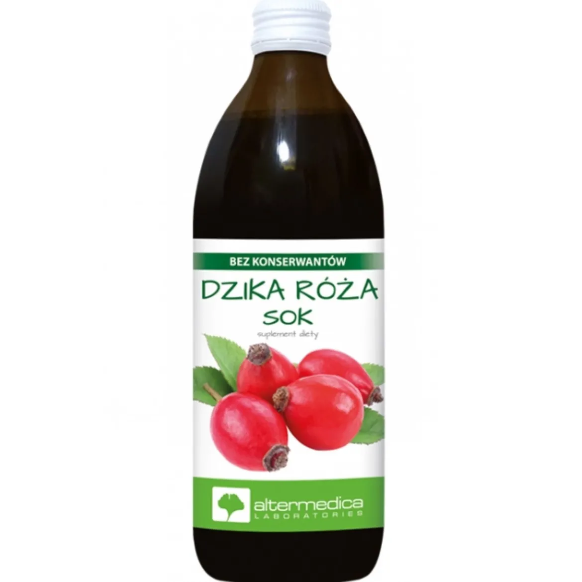 Dzika róża sok 500ml Alter Medica