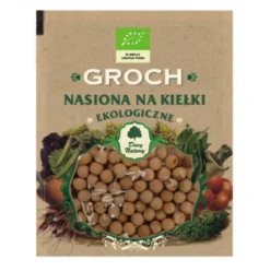EKO nasiona na kiełki Groch 50g Dary Natury