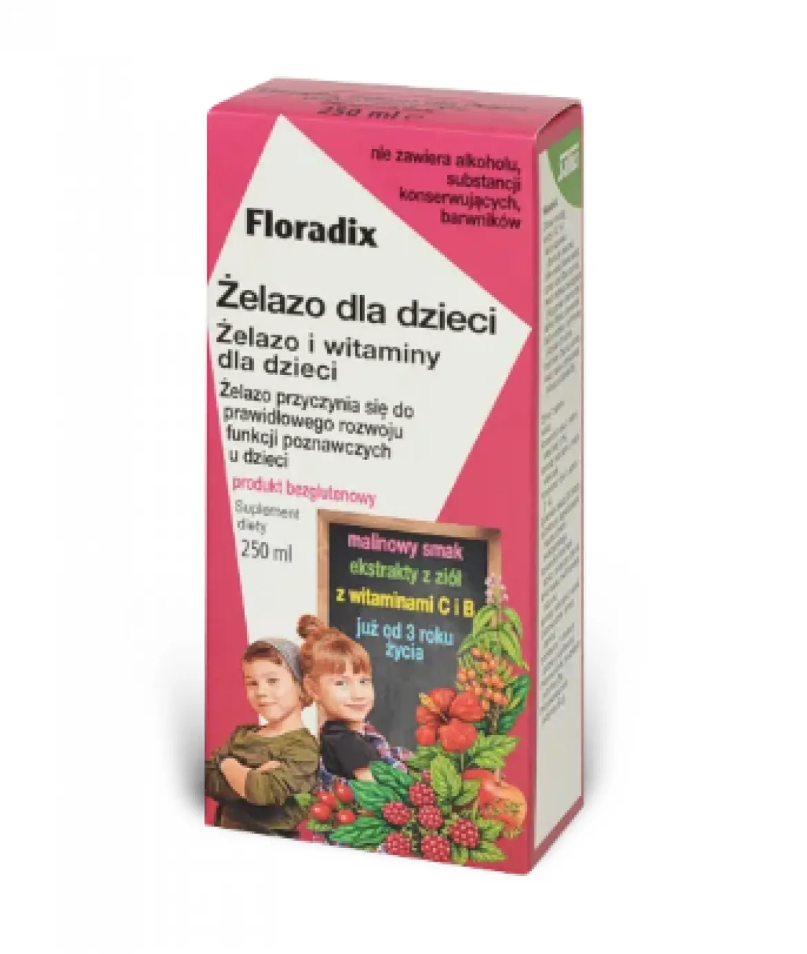 Żelazo dla dzieci 250ml Floradix