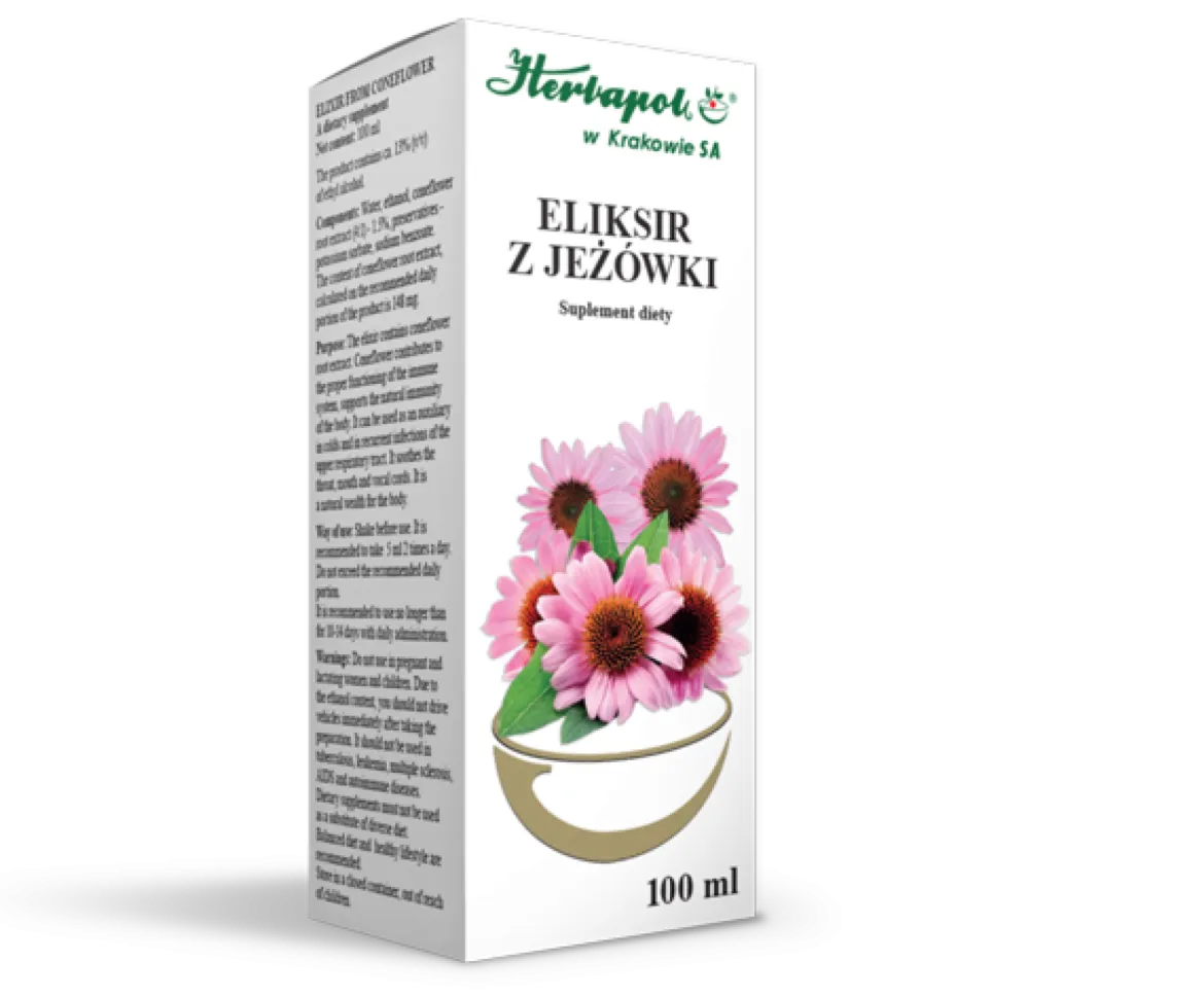 Eliksir z jeżówki 100 ml Herbapol
