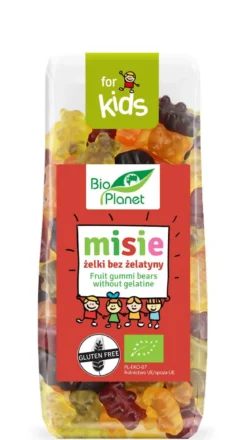 Żelki /misie/ bez żelatyny BIO 100g Bio Planet