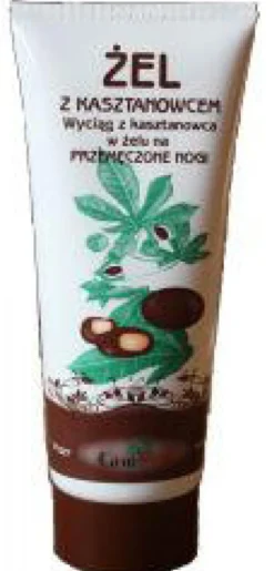 Żel z kasztanowcem na przemęczone nogi 200ml Gorvita
