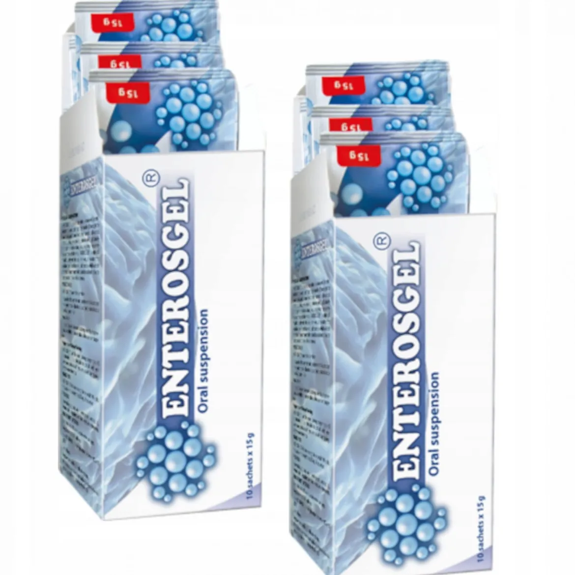Enterosgel saszetki 10x15g