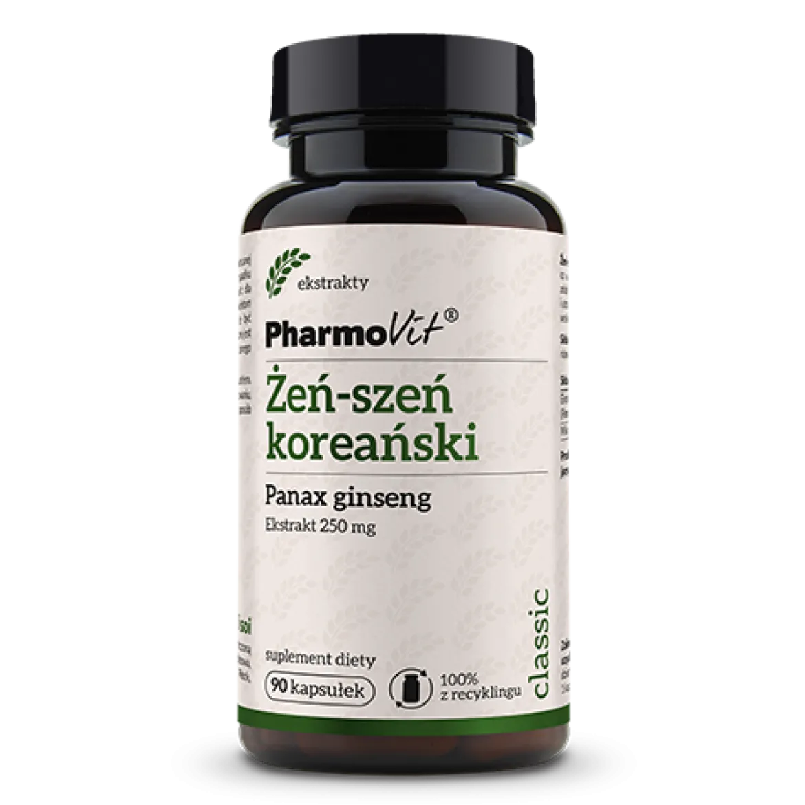 Żeń-szeń Koreński 4:1 250mg 90kaps Pharmovit